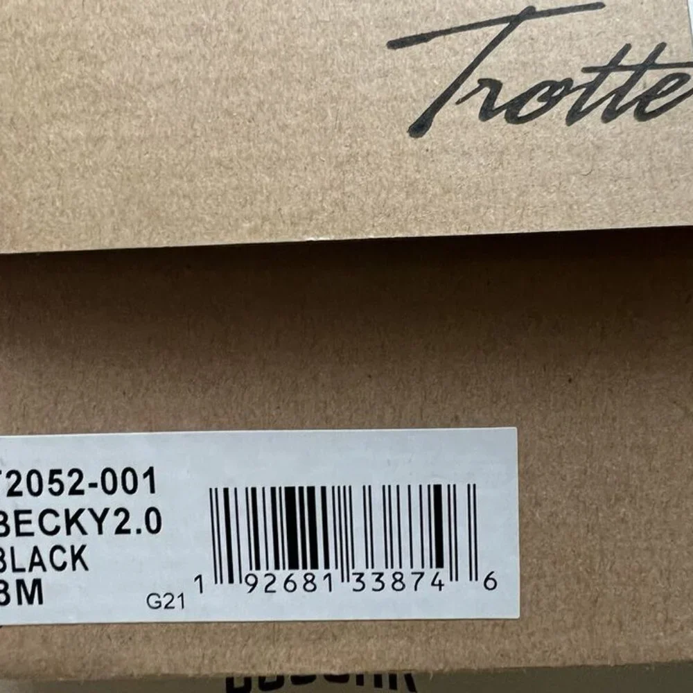 Trotters Womens Becky 2.0 Boot Black Size 8 M